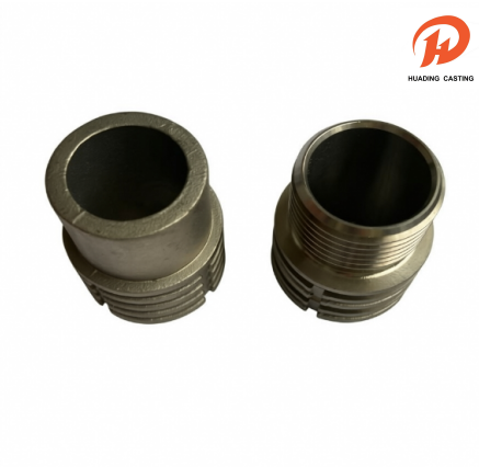 Nipplo per tubo in ottone fuso con filettatura esterna