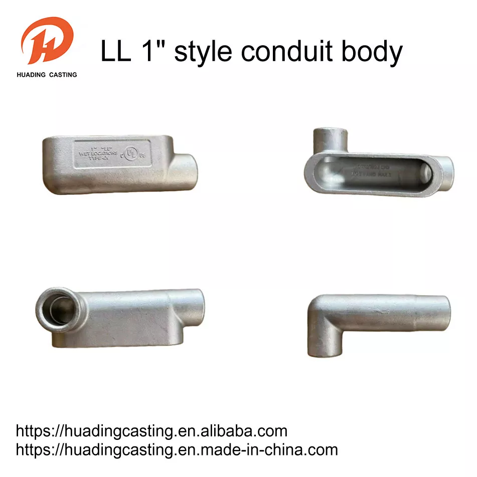 Corpo con condotto in stile ll