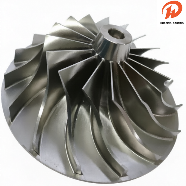 Giranti per compressori centrifughi lavorate a CNC di precisione
